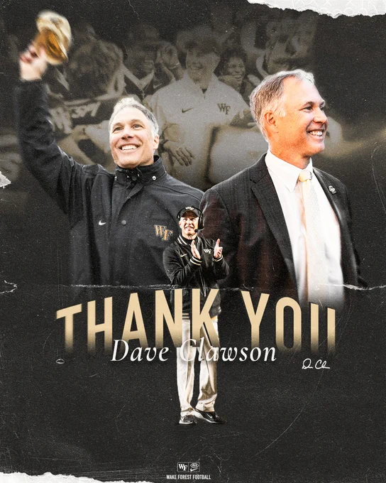 Thank You Dave Clawson Graphic