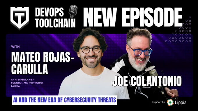 AI and the New Era of Cybersecurity Threats with Mateo Rojas-Carulla for the TestGuild DevOps Toolchain podcast