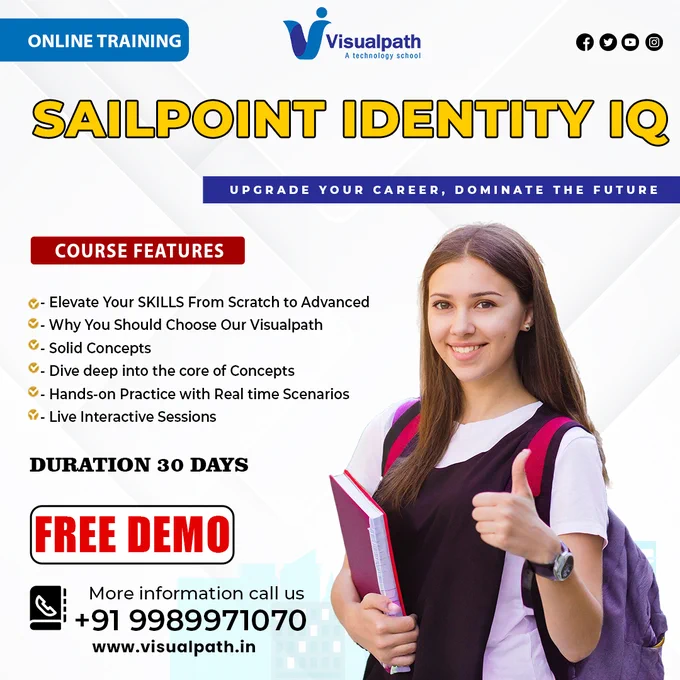 #Visualpath Advance your career with #SailPointTraining in Hyderabad. Gain hands-on training, real-world skills, and certification. We provide to individuals globally in the USA, UK, etc. Call on:  91 9989971070 
WhatsApp: https://www.whatsapp.com/catalog/919989971070/
Blog link: https://visualpathblogs.com/
Visit us: https://www.visualpath.in/sailpoint-online-training.html
#SailPoint #sailpointidentity #IBMSecurity #IAM #clouds #cloudcomputing  #IIQ #onlinetraining  #debugging #education Visualpath #student #learning #software #ITSkills #newtechnology #SoftwareCourses #sailpointidentitynow  #softwaretraining #TechEducation #careerdevelopment #career #TechEducation #security
