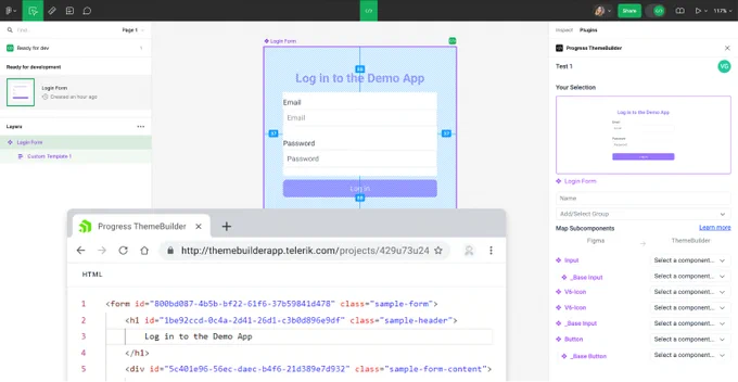 GIF: New Feature: Figma-to-HTML Conversion (Design to Code)