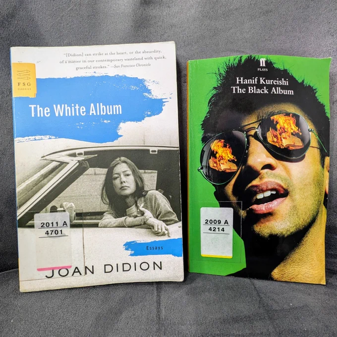 Didion's White Album and Kureishi's Black Album