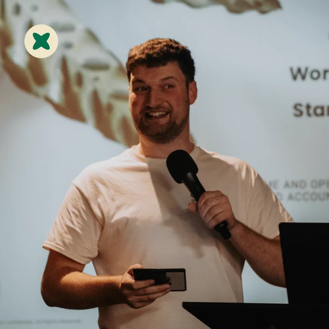 Sam Taylor, Host of GreenTech Gathering talking