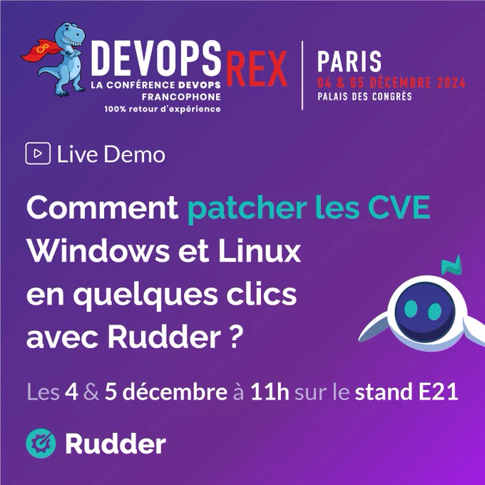 Image de la demo rudder 