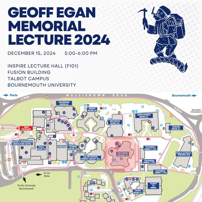 Map showing location of the fusion building