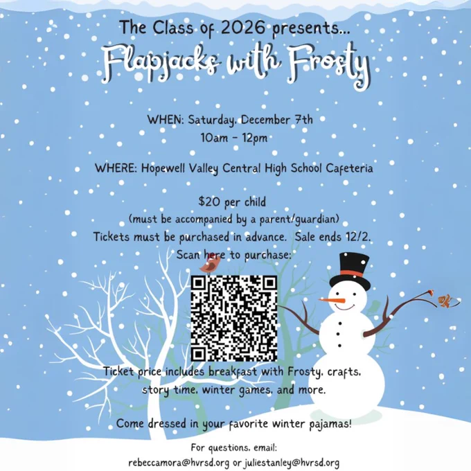 Flapjacks with Frosty 2024