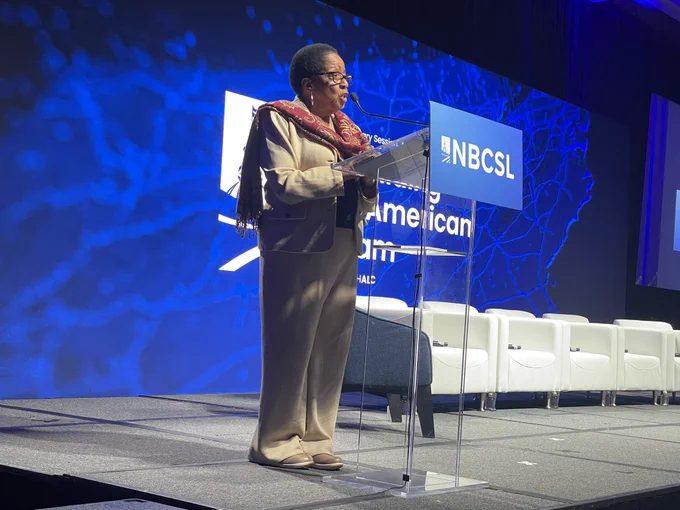NBCSL President Rep Laura Hall