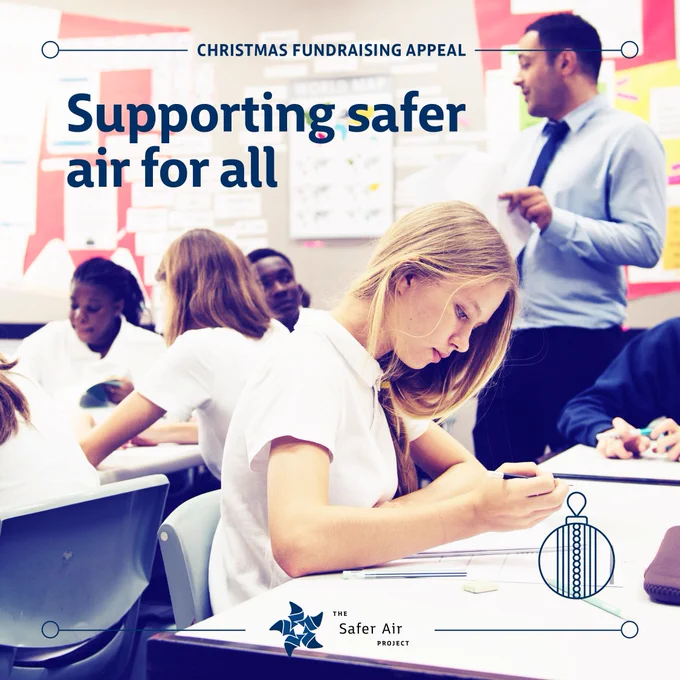 Student in classroom - Supporting safer air for all