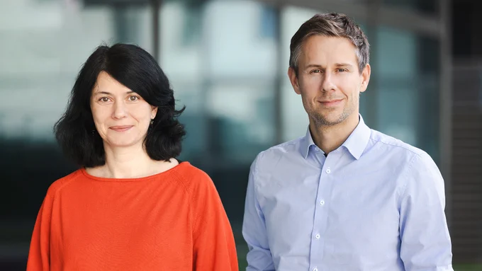 📸 ISTA professors Anna Kicheva and Florian Schur © Anna Stöcher | ISTA