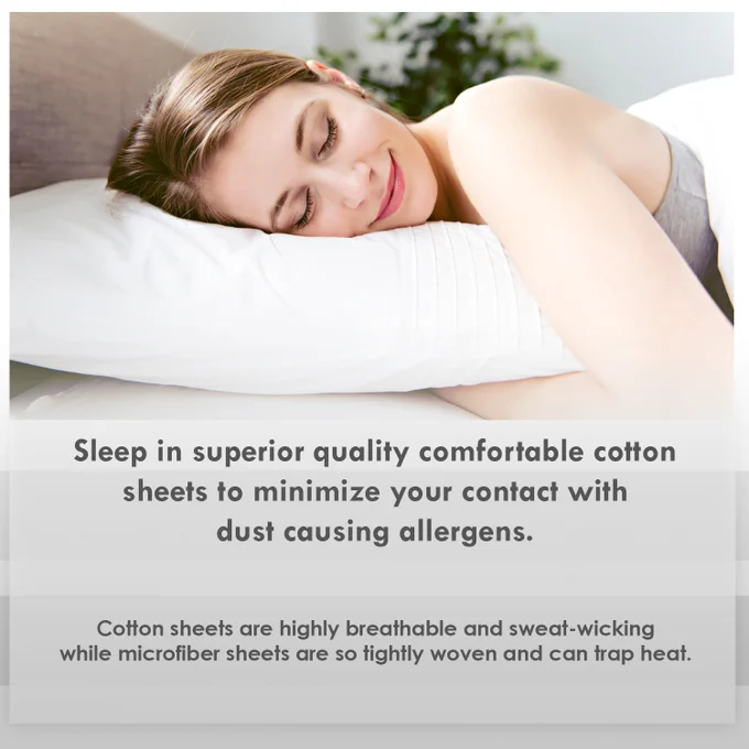 Designed for Better Sleep: Our in-house sleep experts study the user’s sleep behaviour and patterns, resulting in product enhancement and compact packaging. Available globally in multiple colours and sizes, make these queen bed sheets set the perfect gifting option for your loved ones.