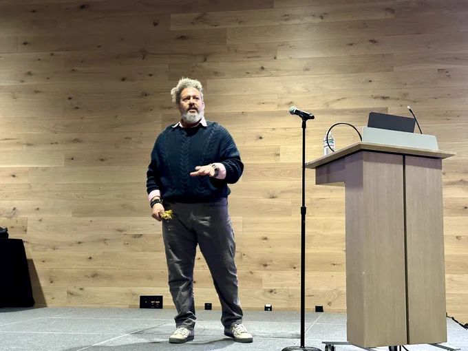 Tim Banks speaking at #CommitYourCode