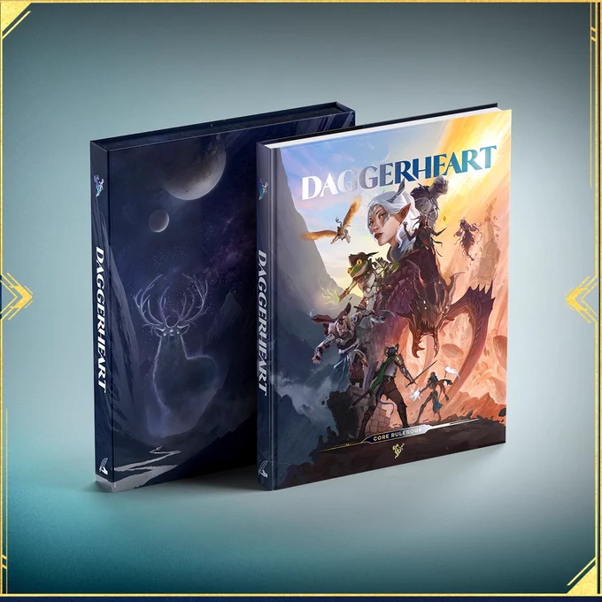 The Standard Edition copy of Darrington Press' newest RPG Daggerheart. 