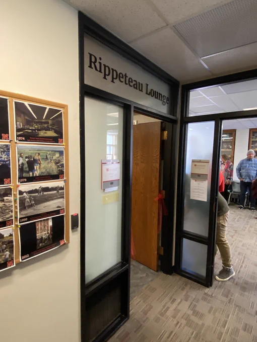 Entrance to the Rippeteau Lounge