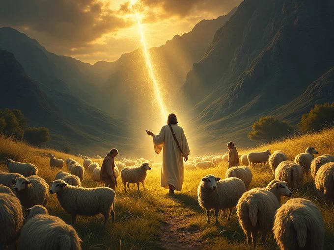 My sheep hear My voice, and I know them, and they follow Me. And I give them eternal life, and they shall never perish; neither shall anyone snatch them out of My hand. My Father, who has given them to Me, is greater than all; and no one is able to snatch them out of My Father’s hand. I and My Father are one.” John 10:27-30