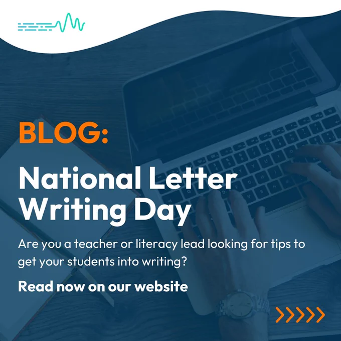 Blog:
National Letter Writing Day.
Are you a teacher or literacy lead looking for tips to get your students into writing?
Read now on our website.