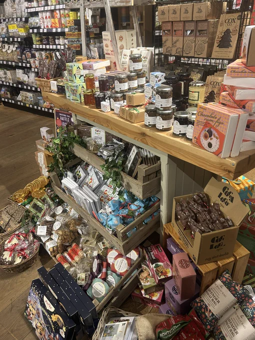 Look at all that local Christmas Chocolate