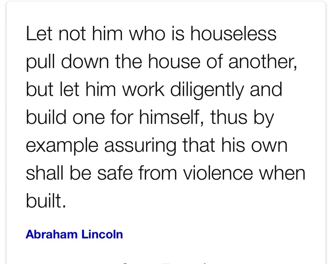 Lincoln Quote 