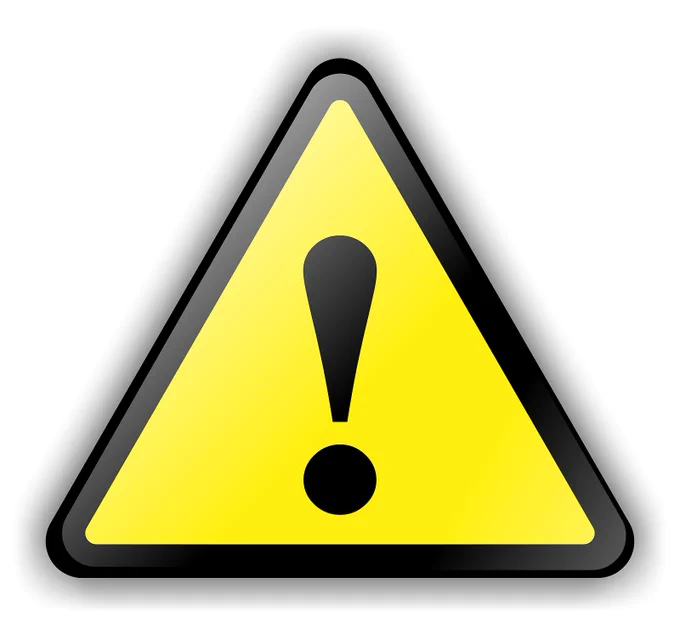 Warning sign