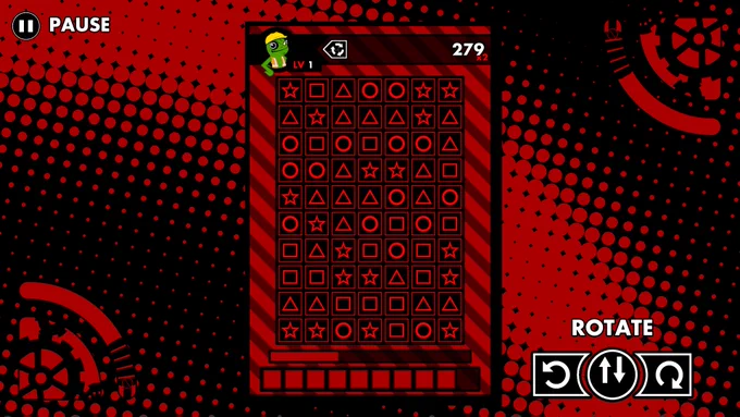 Red and Black Collapsus screenshot