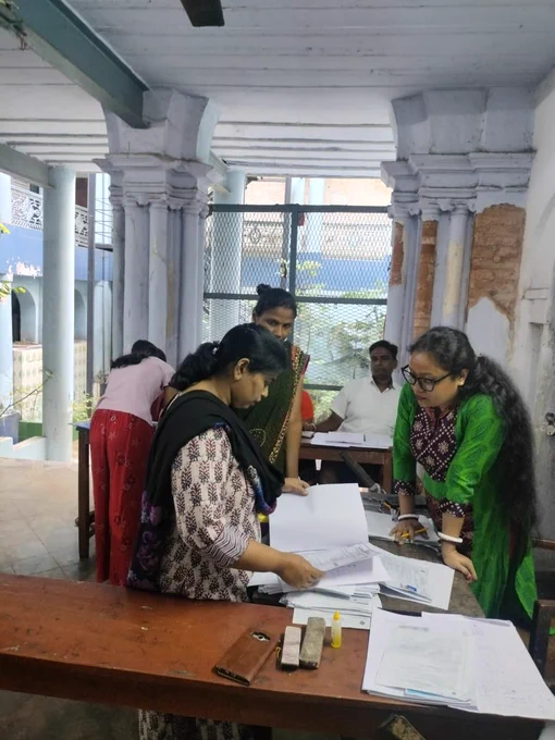 Glimpse of the Special Campaign Day of SRER 2025 under 165 Jorasanko AC of Kolkata North Election District, West Bengal .