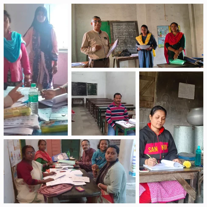 Glimpses of special campaign day activities of SSR -2025 different polling stations under 189 Chandannagar AC of Hooghly district, West Bengal.