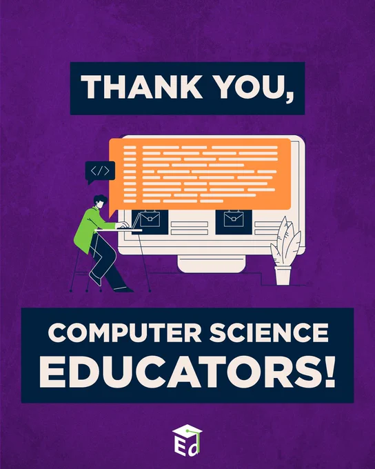 Thank you, computer science educators!