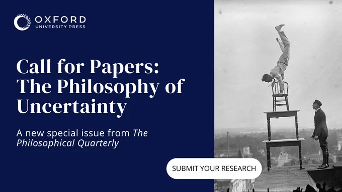 Submit your research to The Philosophical Quarterly.

