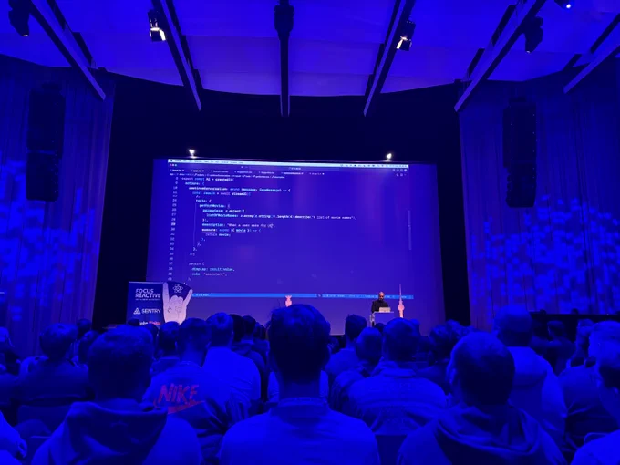 Tejas Kumar doing livecoding