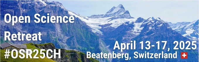 Swiss alps with date and location information