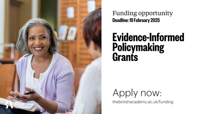 Evidence-informed policymaking grants social media card