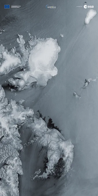 Svalbard as seen by the Copernicus Sentinel-1 C satellite
