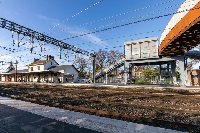 Mise en accessibilité de la gare de Sainte-Geneviève des Bois