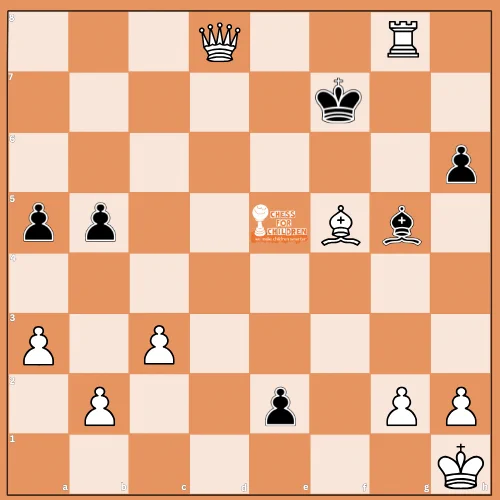 "Can you spot the winning move for White in just one move? Test your chess skills with this quick mate-in-one puzzle! #ChessChallenge #CheckmateInOne #ChessPuzzle"