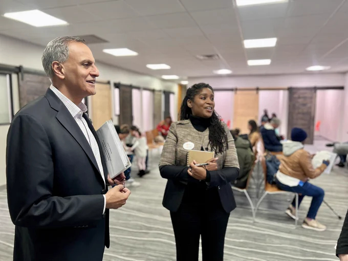 Deputy Secretary Verma visits Catholic Charities Dallas in Dallas, Texas.