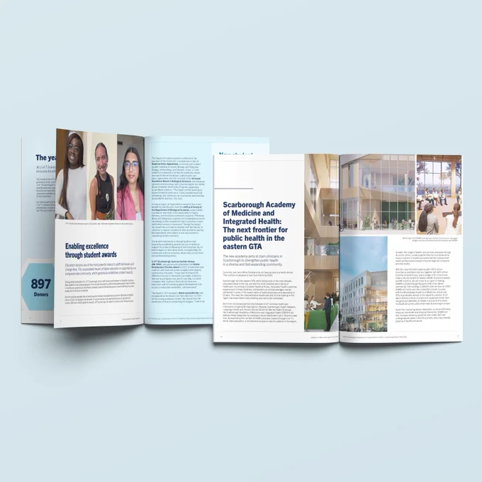 UTSC DARO Annual Impact Report inside pages