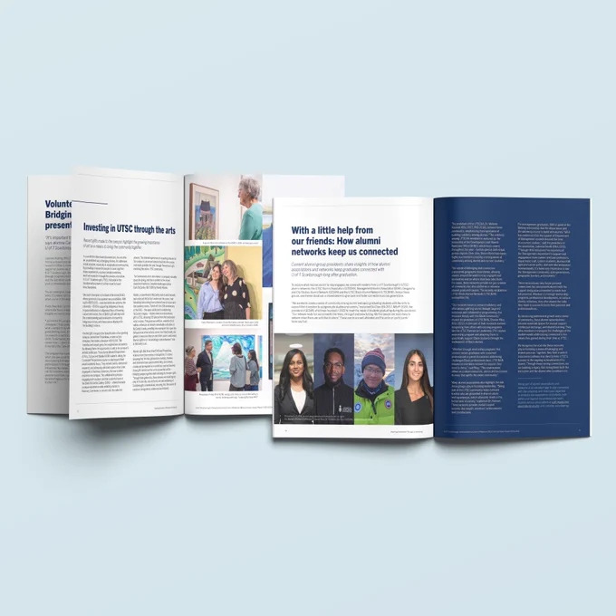 UTSC DARO Annual Impact Report inside pages