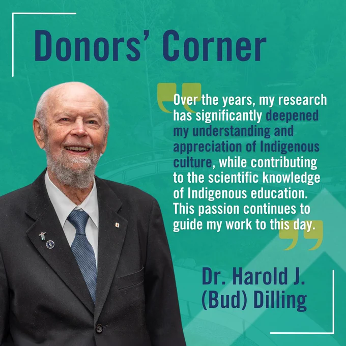 Donors' Corner: Dr. Bud Dilling