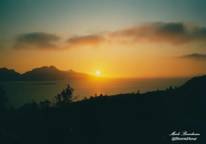 Bodo, Norway. Midnight sun, June 1987