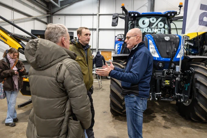 Dealers showed kit and finance offers to farmers