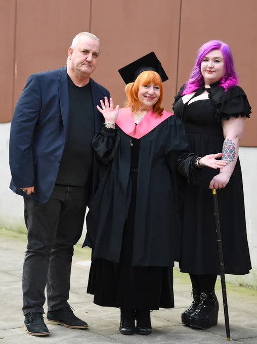 Photo Credit Andy Teebay, Liverpool Echo.
From left to right, Ralf Woerdenweber, Vivien Woerdenweber and Eve Woerdenweber