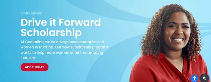 At Centerline, we’ve always been champions of women in trucking. Our new scholarship program wants to help more women enter this amazing industry.
