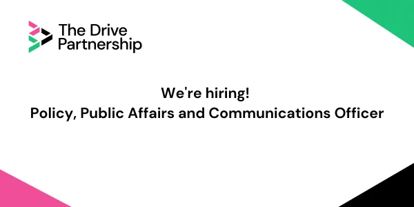 We're hiring! Policy, Public Affairs and Communications Officer