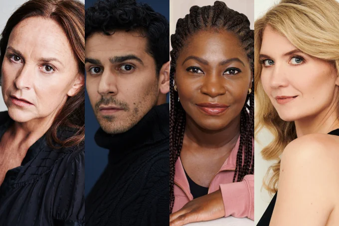 Sally Ann Triplett, Liam Tamne, Landi Oshinowo and Scarlett Strallen