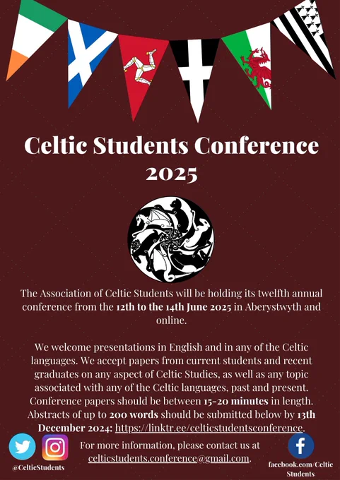 Celtic Students Conference 2025 Call for Papers