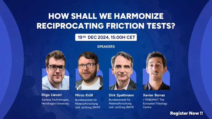 The hosts of this event: Iñigo Llavori, Mirco Kröll, Dirk Spaltmann and Xavier Borras.