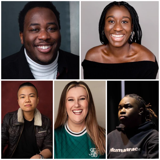 Headshots of creative team