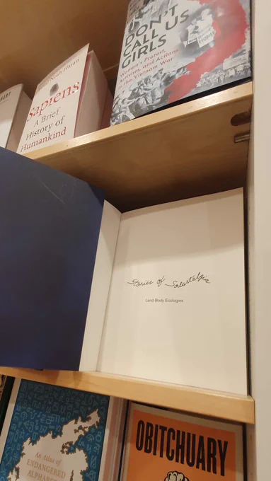 📷: ‘Stories of Solastalgia’ as seen in the @wellcomecollection shop. © Photo Invisible Flock.

