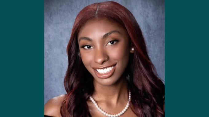 Kaiya Keyes, the recipient of NCCF's Katie Dunn Rogers Scholarship