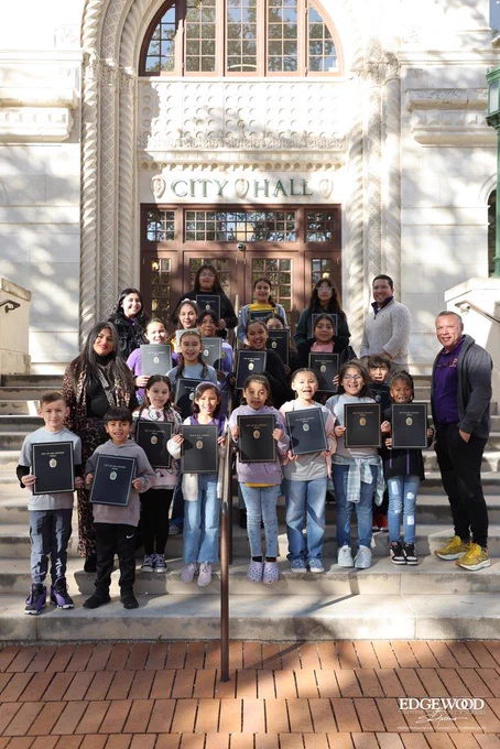 Volleyball teams recognized by City Council