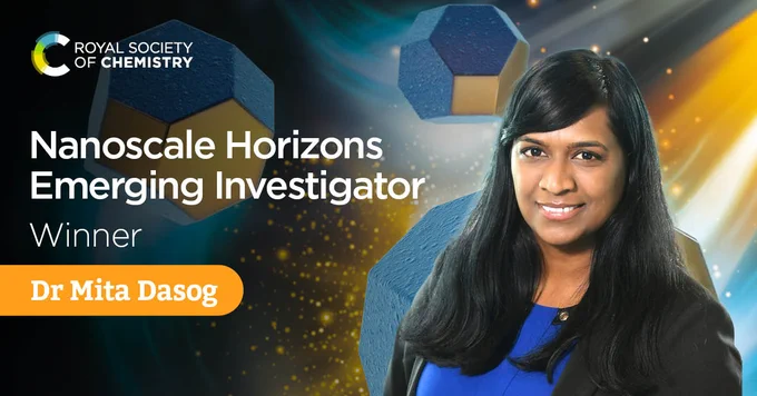 a photo of Mita Dasog, the emerging investigator
