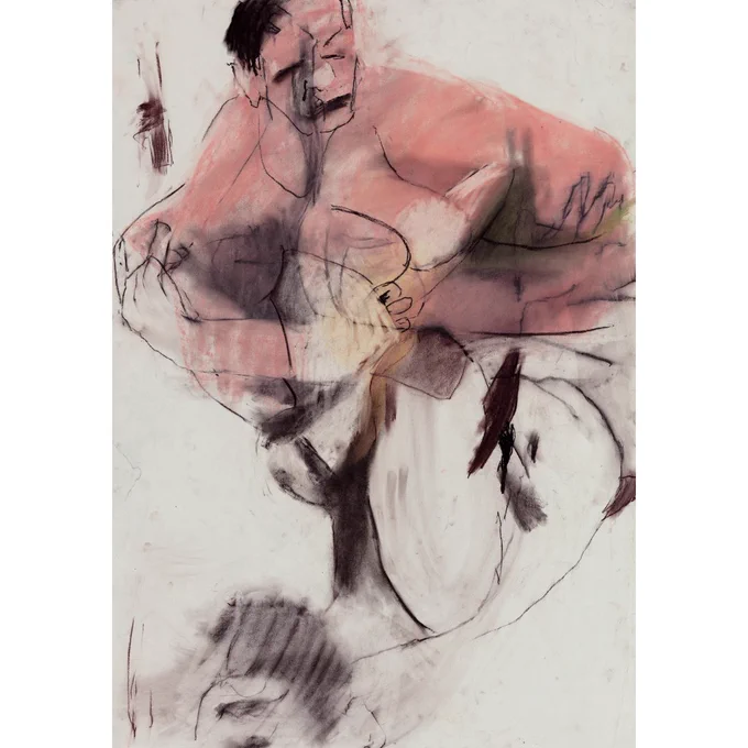 Nancy Martin, Layered Impressions, Soft pastel on paper, 84 × 54 cm,  £400.00 @nancymartinart⁠